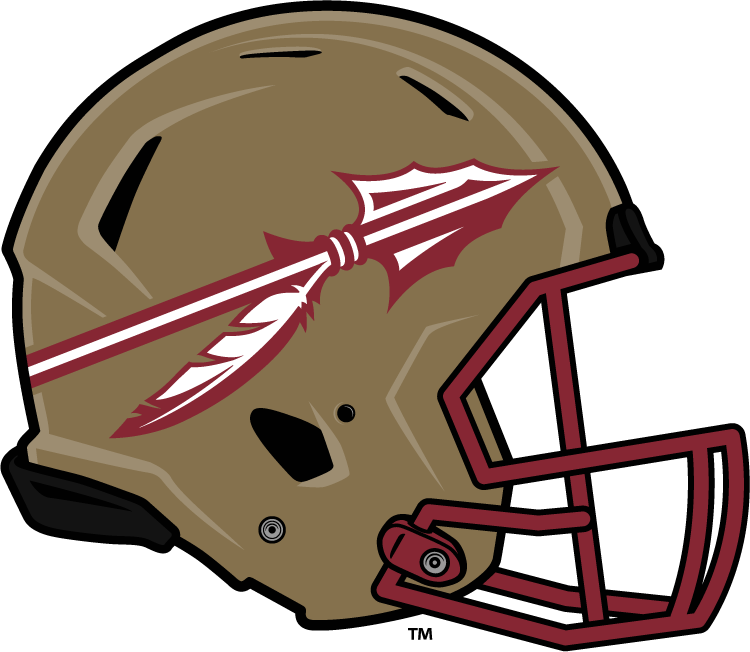 Florida State Seminoles 2014-Pres Helmet Logo diy DTF decal sticker